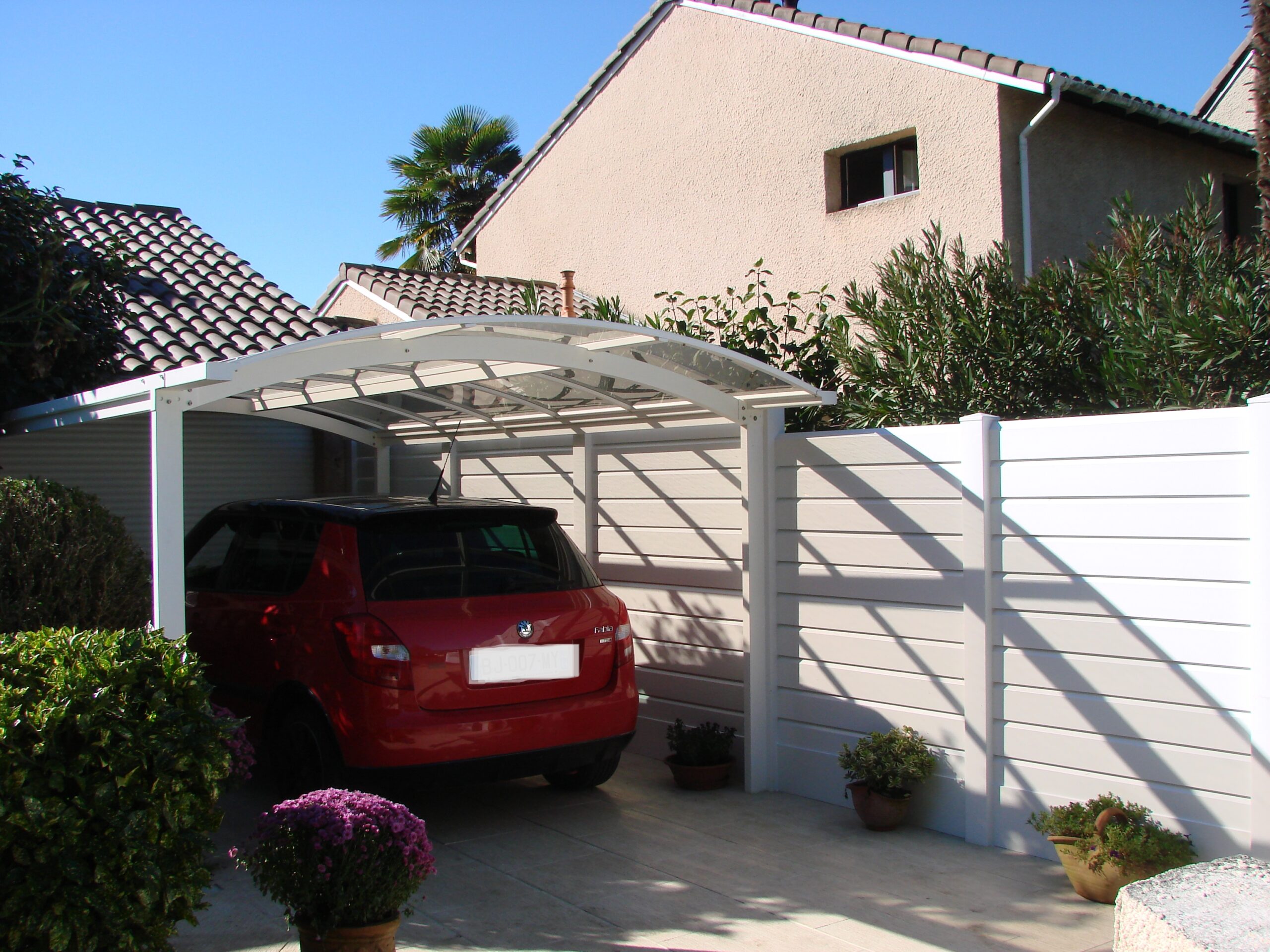 pose de carport