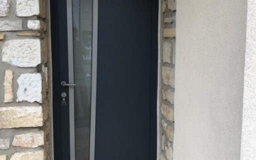 Porte d'entré aluminium