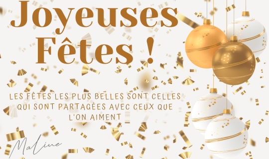 Joyeuse Fêtes !! SARL MALINE