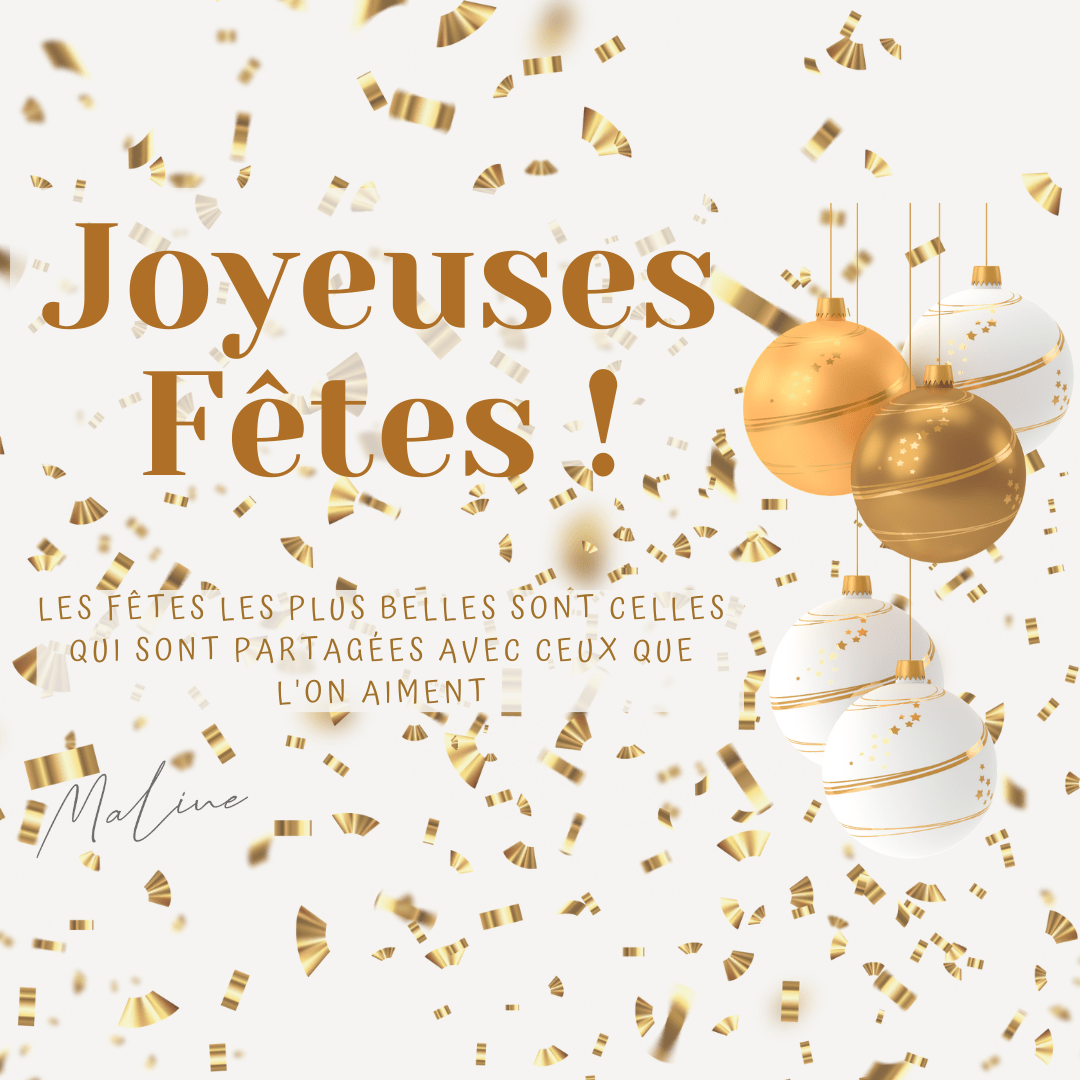 Joyeuse Fêtes !! SARL MALINE